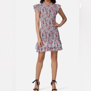 Veronica Beard Cici Multicolor Floral Mini Dress size 0